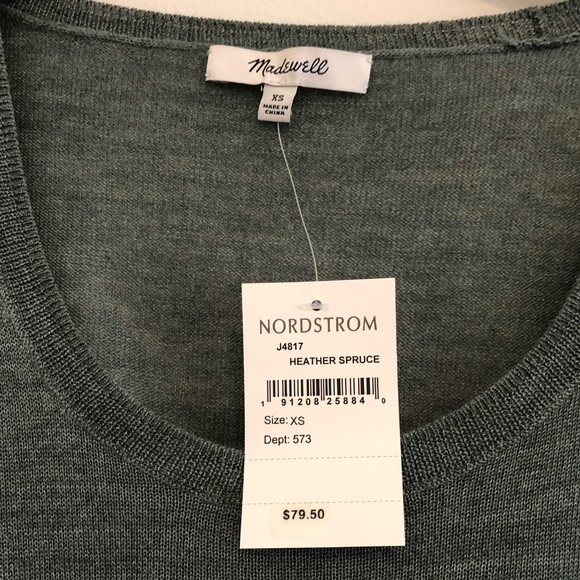 Madewell Southstar Pullover Sweater XS - Picture 3 of 6